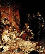 Paul Delaroche The Death of Elizabeth I, Queen of England Spain oil painting artist